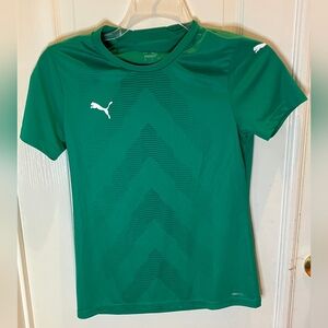 Puma Emerald Green Performance Jersey Tee